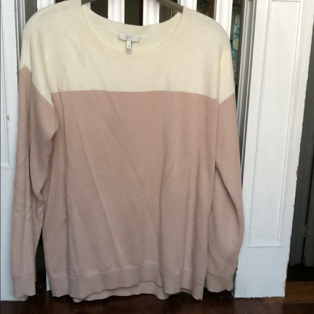 JOIE Sweater Camila Colorblock in Pink